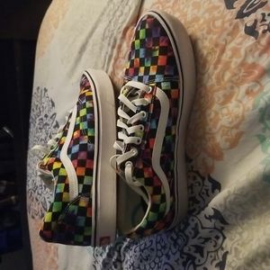 Vans multi color comfycush (NEW)